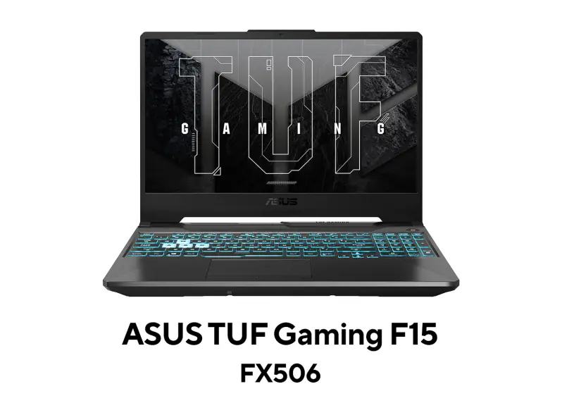 صورة توضيحية لسلسلة TUF Gaming F15 FX506